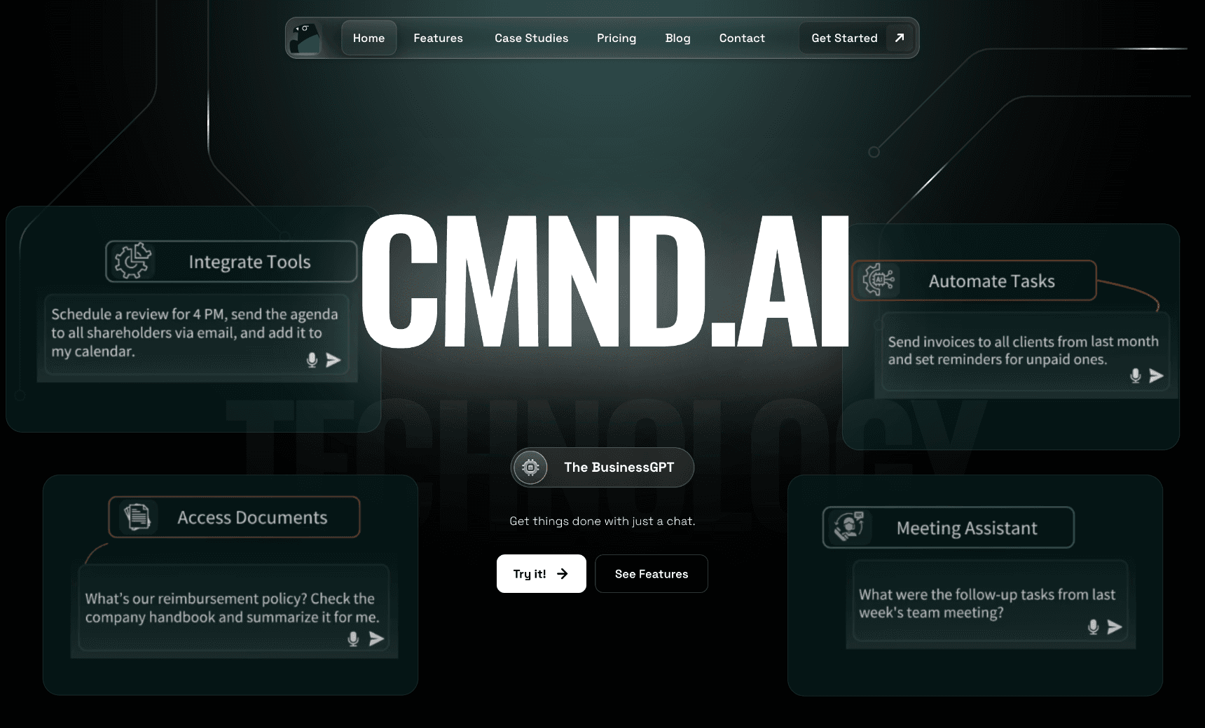 CMND.AI Platform Core